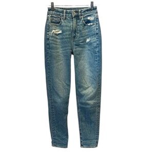 American Eagle Women’s Mom Straight Jeans Size 000